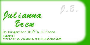 julianna brem business card